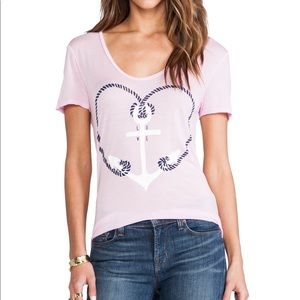291 “Heart Anchor" Relax Tee in Sweetheart